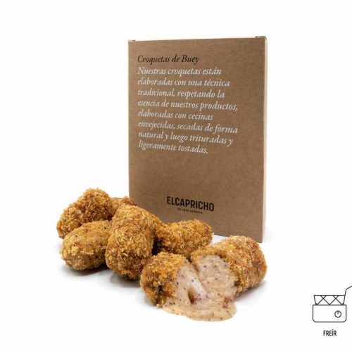 CROQUETAS DE CECINA DE BUEY · Cárnicas el capricho